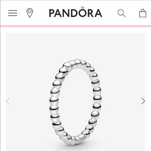 Pandora Beaded Ring Size 9
